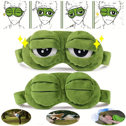 Dreamy Frog Nap Mask