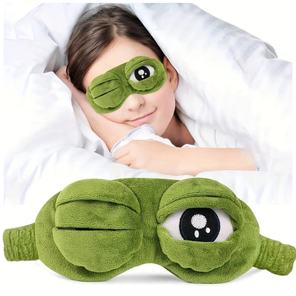 Dreamy Frog Nap Mask