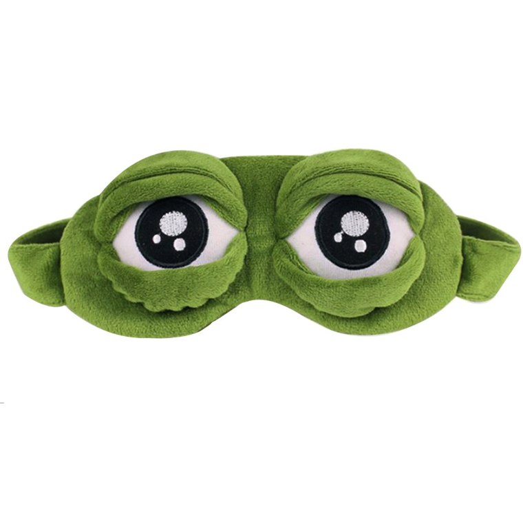 Dreamy Frog Nap Mask
